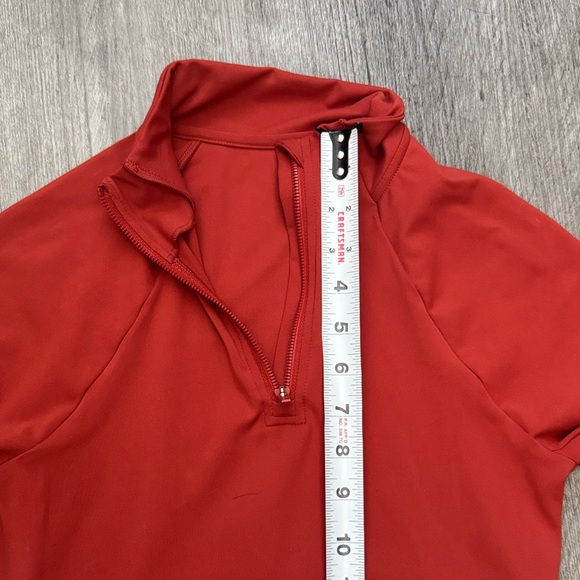 Fabletics Half Zip Long Sleeve Madder Jacket Size Small EUC w/Thumb Holes - Picture 5 of 7